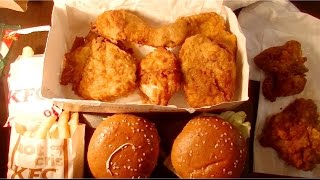 ケンタッキー「骨つき肉、和風チキン、フィレサンド」
