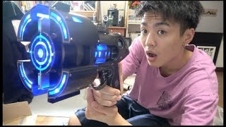 GANTZのXガン！変形する銃で父を撃ってみた