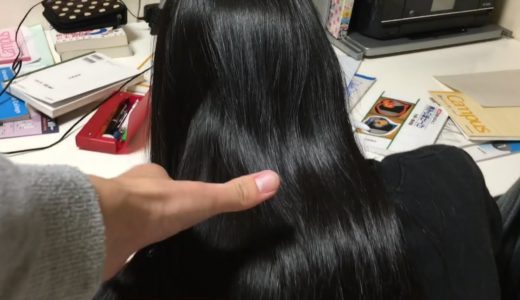 妹にさわってみた。