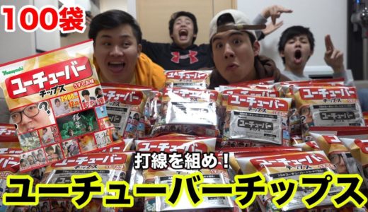 ユーチューバーチップス100袋開封して打線組んだら爆笑したwww
