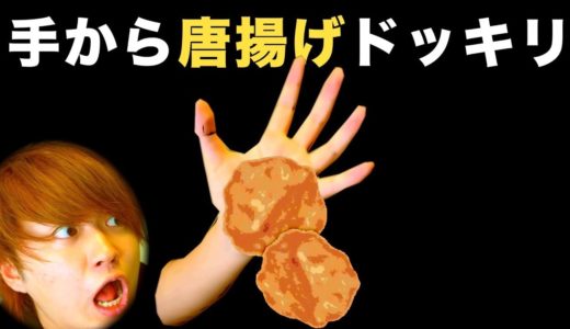 【ドッキリ】手から唐揚げが出たらどうする？【水溜りボンド】