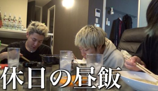 【昼飯】サッポロ一番とお弁当