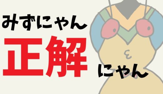 【最終回】みずにゃんが言ってたことが納得解になりました【感謝】