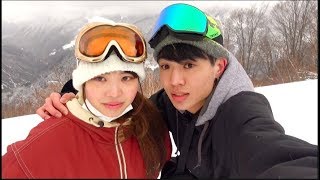 妹と初めてスノボに行ったら雪山で遭難しました