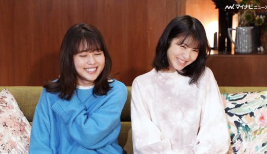 有村架純・浜辺美波、第二ボタンの思い出語る、ゆるい掛け合いがかわいすぎるメイキング＆インタビュー　JA共済WEB動画『カスミナミ』第1弾『第二ボタン』篇