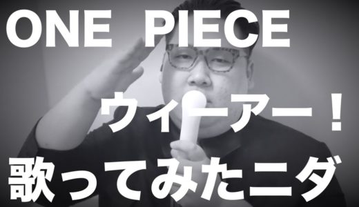 ONE PIECE ウィーアー！　歌ってみたニダ！