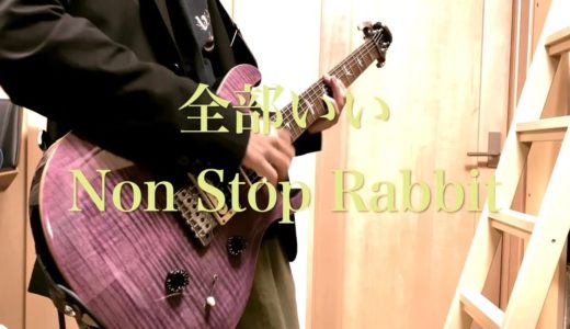 「全部いい」Non Stop Rabbit ギター少し弾いてみた