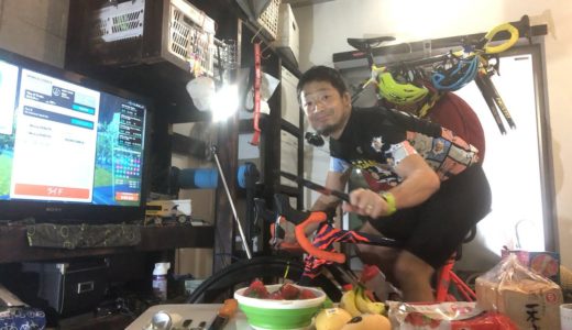 団長46歳お誕生日ケーキ自転車乗って作りますコロナウィルス募金ライブ