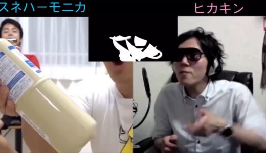 【再投稿】スネハーモニカ vs ヒカキン ボイパ対決　Bad Apple!!