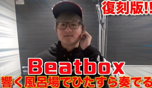 【Beatbox】Japan Human Beatboxer Free Style/リクエストが多かったビートボックスやってみた！！