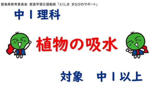 徳島県教育委員会　家庭学習応援動画　～とくしま　まなびのサポート～