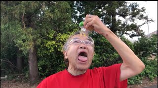 妹がマクドナルドのハンバーガーを世界一可愛らしく食べます。 マック
