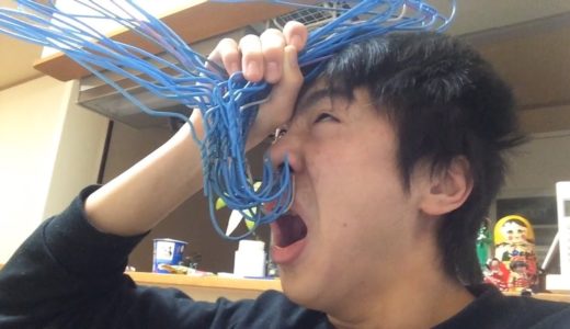 【鼻フック】100本のハンガー使って史上最強な鼻フックする！！
