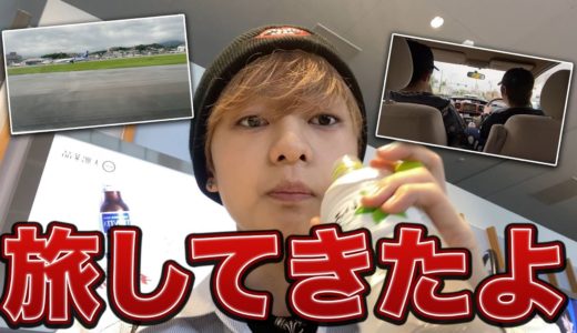 【実写】旅してきた帰り〜