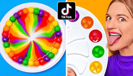 スキットルズ10,000個ミックス || 123 GO! CHALLENGEによる巨大スキットルズレインボー！科学的実験？！100層チャレンジ