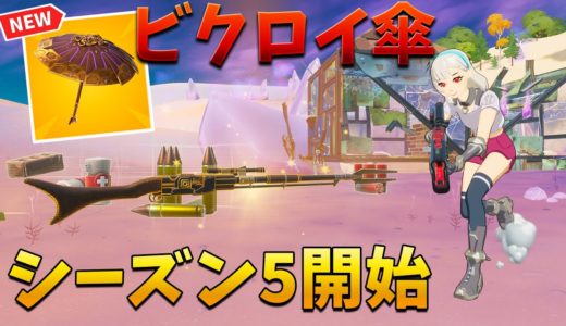 【フォートナイト】初優勝で貰える無料グライダーがやばい!! (シーズン5)