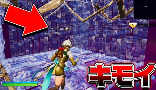 【閲覧注意】とある設定をすれば建築をキモくできるだと！？【フォートナイト】