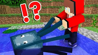 イカとして生きるマインクラフトの難易度が本気で高すぎたww【まいくら・マイクラ】