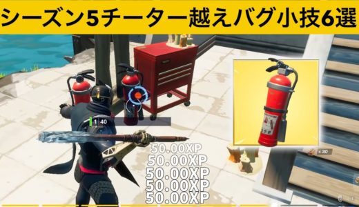 無限に殴れるチートオブジェクト知ってますか？シーズン５最強バグ小技裏技集！【FORTNITE/フォートナイト】