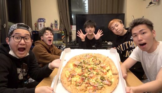 チーズ＆全トッピングの最強ピザを喰らい尽くす！！