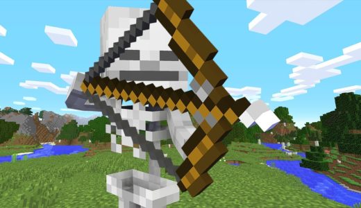 スケルトンとして生きるマインクラフトやった結果！？【まいくら・マインクラフト】