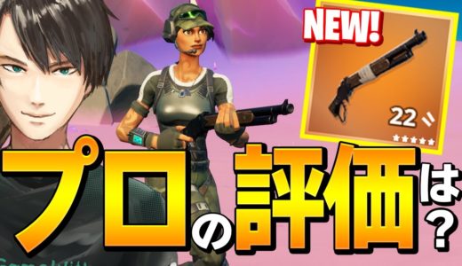 新ショットガンが「最弱」は使い方間違っているとわかる、プロの正しい使い方【フォートナイト/Fortnite】