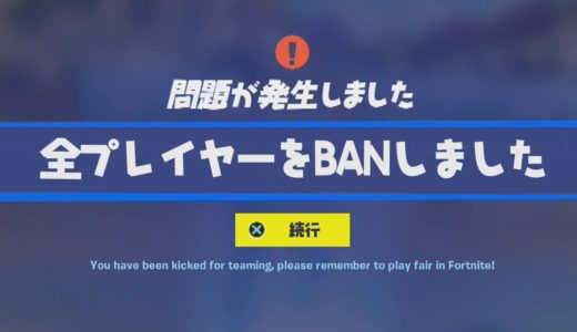 フォートナイトが壊れた瞬間を撮影してしまった...【フォートナイト】
