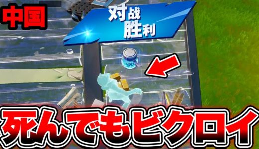 【中国フォトナ】死んでもビクロイ取れる中国サーバーがヤバすぎｗｗｗ【フォートナイト】