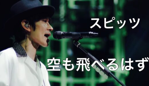 スピッツ/空も飛べるはず(Live) ドラム叩いてみた
