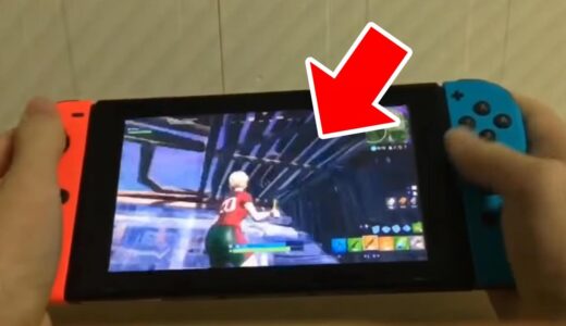 スイッチでプロゲーマーになりたい少年。【フォートナイト】