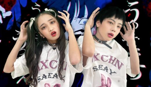 【うっせぇわ】双子が座って踊れるダンス踊ってみた。