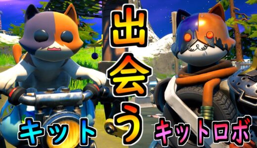 キットがキットロボと出会ったwww【茶番/フォートナイト】