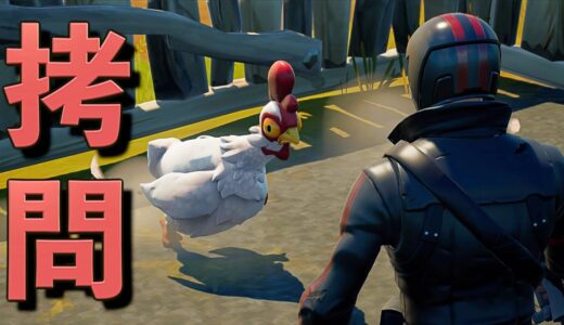 この後、悲惨な運命を迎えるニワトリに全米が涙した。【FORTNITE】