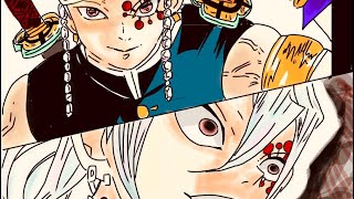 【鬼滅の刃】宇髄天元本気で描いてみた！！