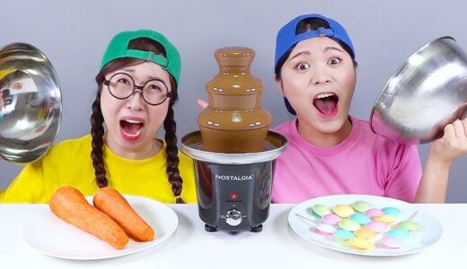 チョコレートフォンデュチャレンジドナ