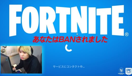 ねこくんとフォートナイトしてたらBANされました...