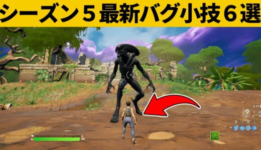 【小技集】体が100分の１になるチート設定知ってますか？シーズン５最強バグ小技裏技集！【FORTNITE/フォートナイト】