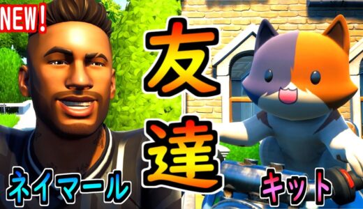 キット、ネイマールと友達になりたい【茶番/フォートナイト】