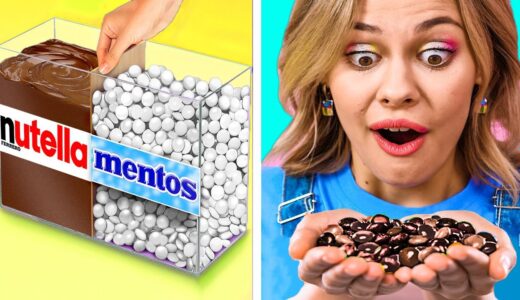 友達をビックリさせるチョコレートのいたずら！ || 123 Go LIKE! の食べ物の楽しいトリック