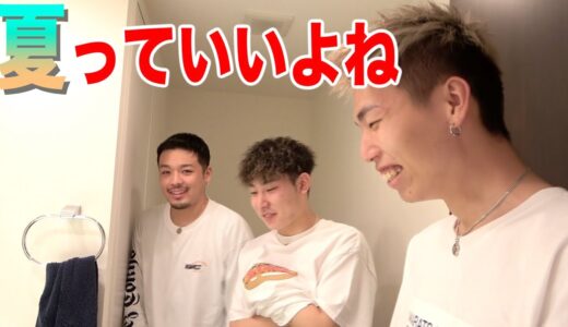 メンバーの髪の毛セットしながら今後について語りました。
