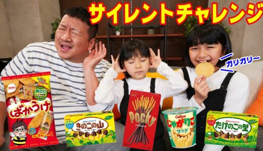 音を立てずにお菓子を食べろ！サイレントチャレンジ！himawari-CH