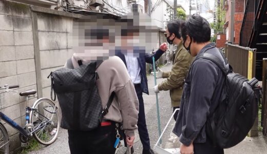 新大久保でゴミのポイ捨て注意したら口論になった
