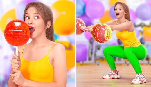 体育の授業に食べ物を持ち込む方法　123 GO! のクールなライフハック