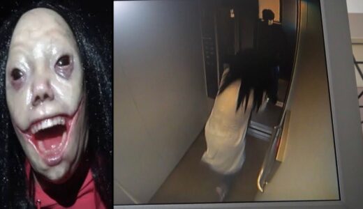 貞子ドッキリ中に友達と間違えて一般人をビビらせた動画【ブチギレ】