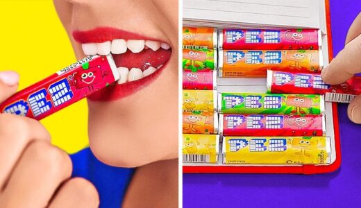 クレイジーなお菓子のライフハックと裏ワザ || 一度は試してみたいキャンディーとお菓子のライフハック