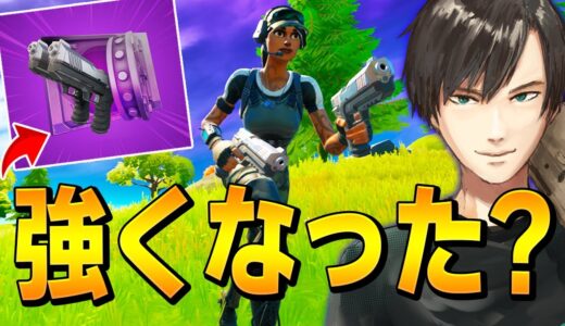 アプデで追加の「二丁拳銃」が保管庫前より強いと疑うプロ、ネフライト【フォートナイト/Fortnit