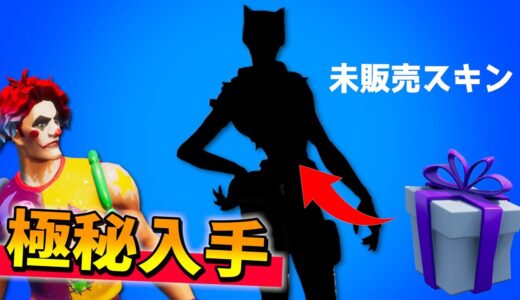 epicから『秘密のスキン』がギフトで送られてきたｗｗｗｗｗ【フォートナイト】