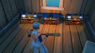 噂の「神小屋」縛りが強すぎてもはや固定降りｗｗｗ【フォートナイト】