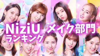 NiziUメンバーランキング【メイク部門】니쥬랭킹