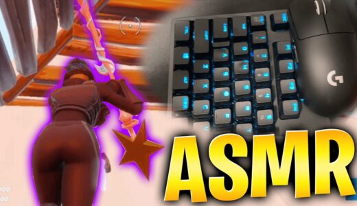 【ASMR】プロのキーボード打鍵音🤩【音強め/フォートナイトFORTNITE】睡眠用